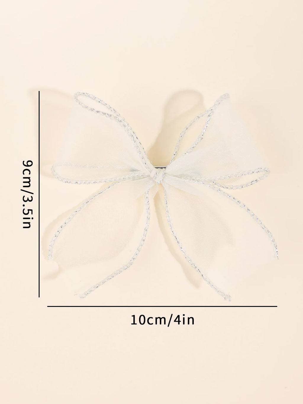 6Pc Set  White Lace Bow Hair Clips for Girls Lovely Bowknot Hairpin Barrettes Kids Hairgrips Girl Hair Accessoires Fairy Hairpin