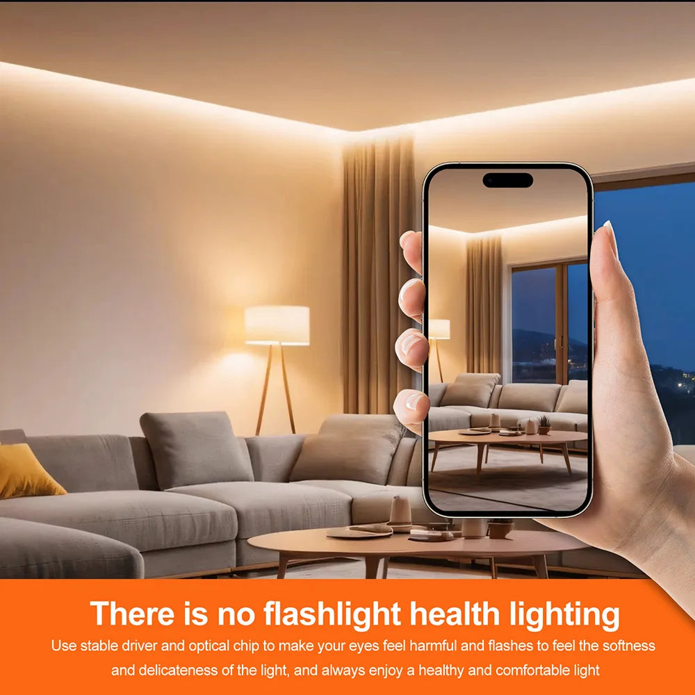 LED Strip Light 2835 24V 5m 10m RA98 2700K 3000K 3500K 4000K 5000K 6000K Flexible Tape Stripe Super Bright 120LED Home Lighting