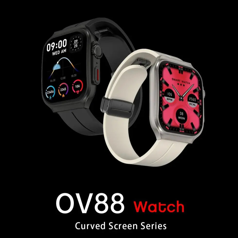 Smart Watch 2.01" Curved AMOLED Screen 3D Flexible Design 120+ Sports Modes Long Battery Life Watch for Daily & Sports Use
