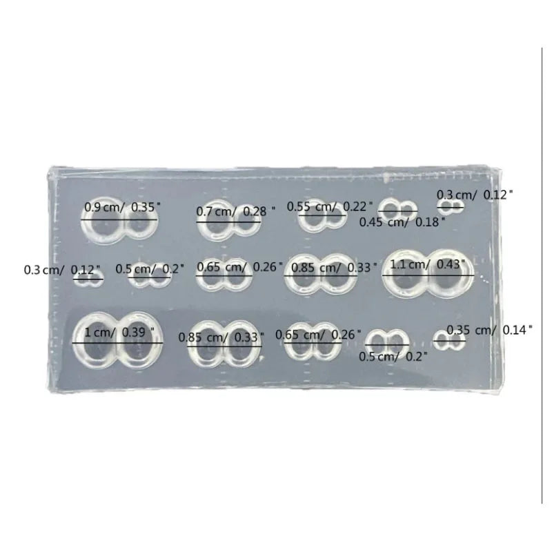 DIY Mini Eye Coal Ball Shaped Silicone Epoxy Resin Mold Resin Moulds Jewelry Mold