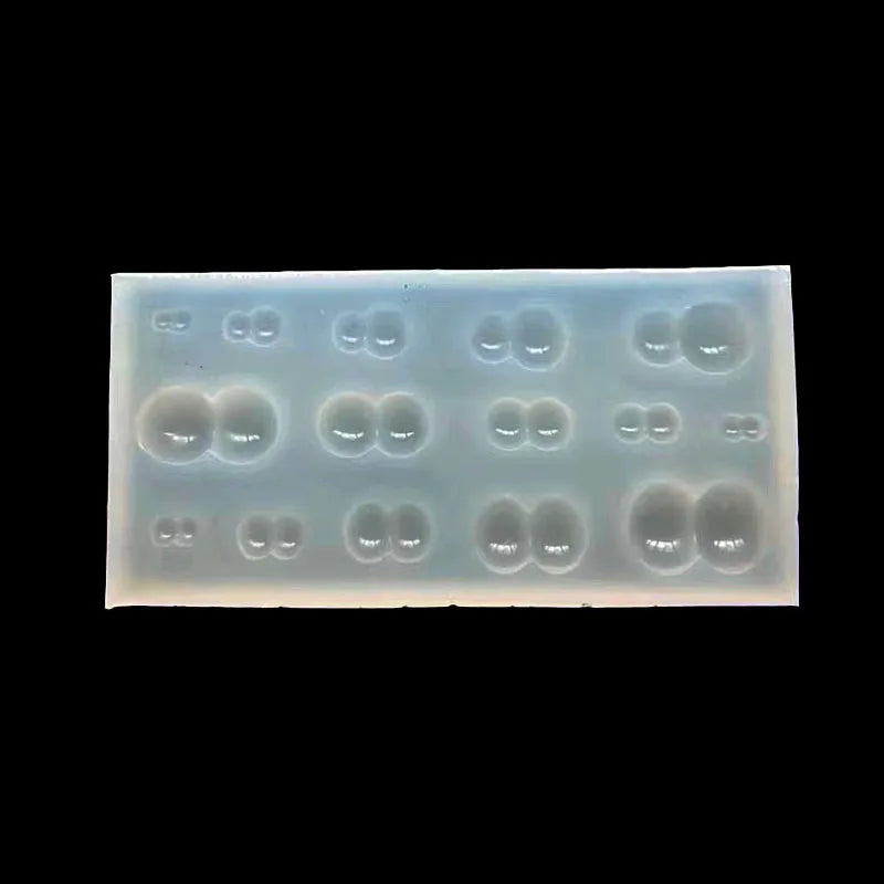 DIY Mini Eye Coal Ball Shaped Silicone Epoxy Resin Mold Resin Moulds Jewelry Mold