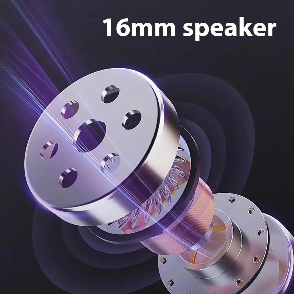 Open-Ear Headphone Wireless Open-Ear Earbud for Sports Long-Lasting Battery Earphone for Running Cycling Driving Business Trips