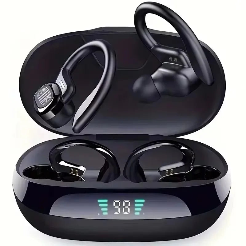 Original Drahtlose Kopfhörer Ture Drahtlose Ohrhörer Ohr Haken Sport HiFI Stereo Wasserdichte Headset Mit Mikrofon TWS Kopfhörer