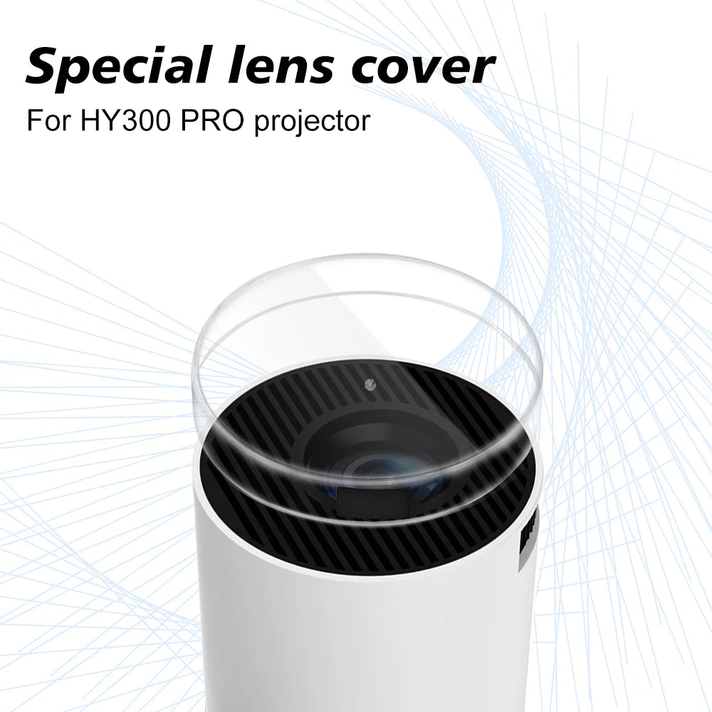 lens protection cover HY300PRO projector prevents dust from entering the lens suitable cylindrical HY300Pro projector applicable