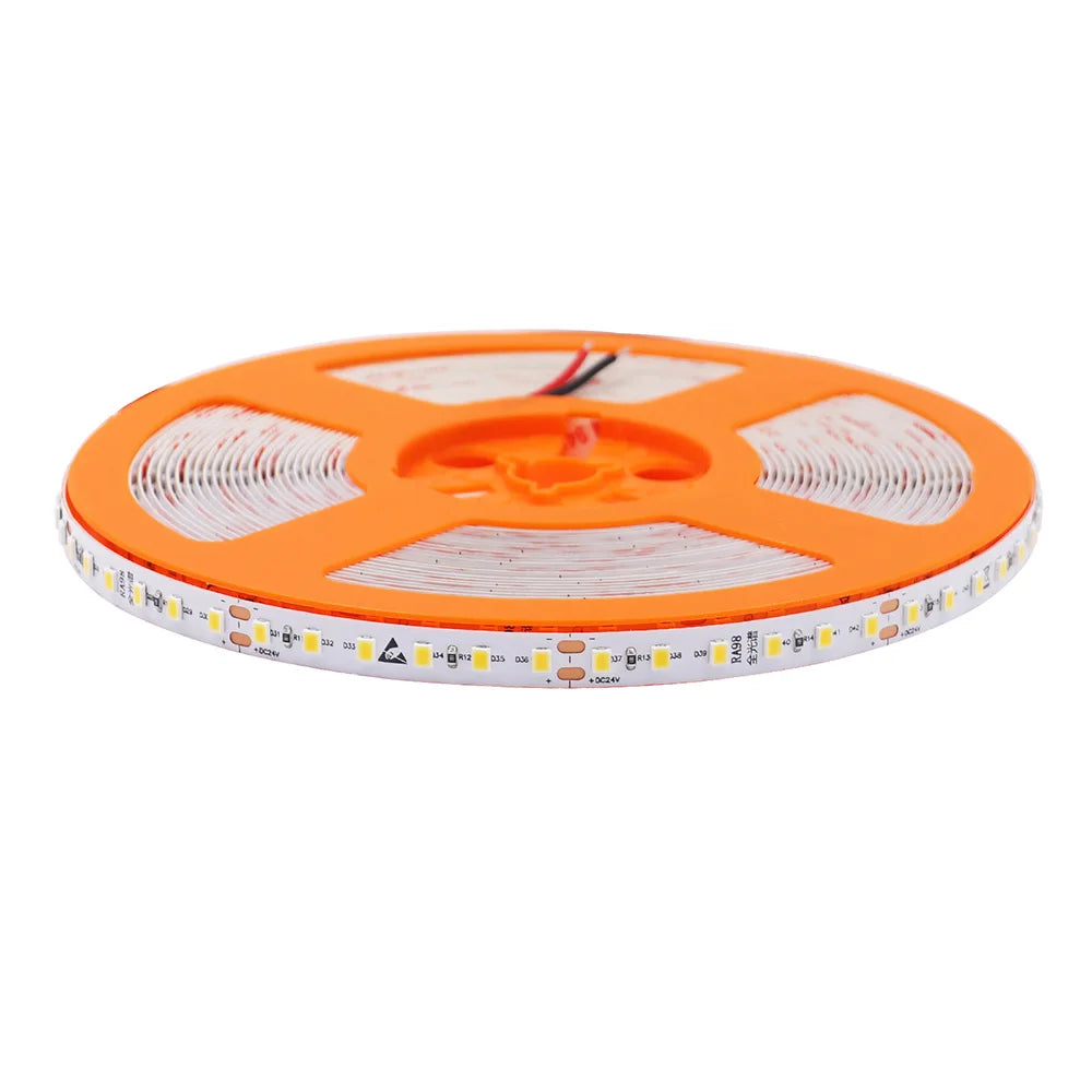LED Strip Light 2835 24V 5m 10m RA98 2700K 3000K 3500K 4000K 5000K 6000K Flexible Tape Stripe Super Bright 120LED Home Lighting