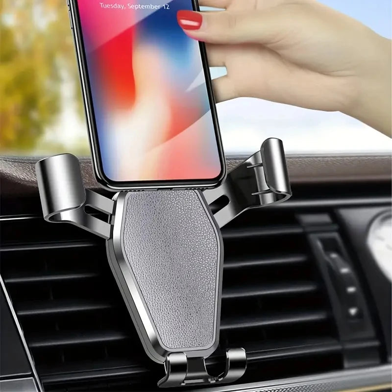 Car Phone Bracket- Automatic Gravity Multifunctional Universal Holder for Air Outlet Navigation