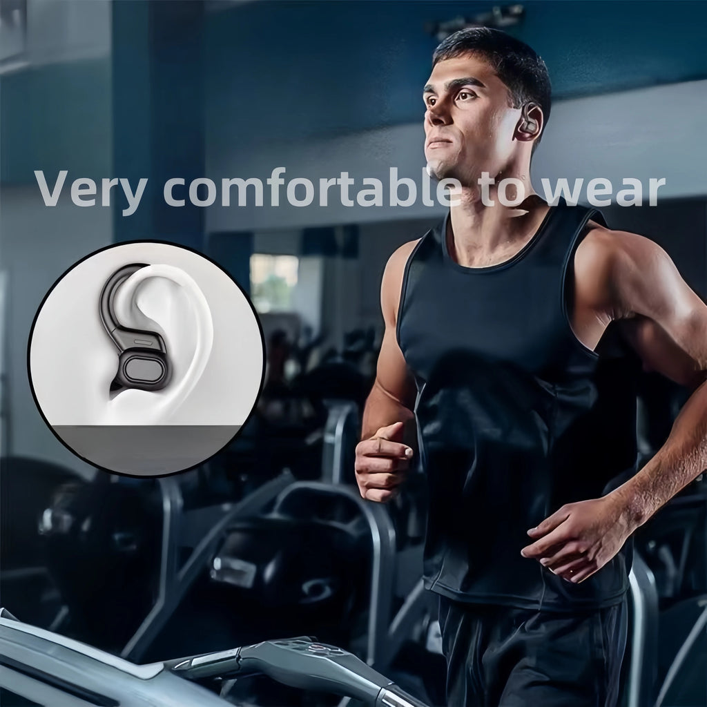 SP16 over the ear Bluetooth earphones with long battery life, digital display noise reduction, sports wireless earphones