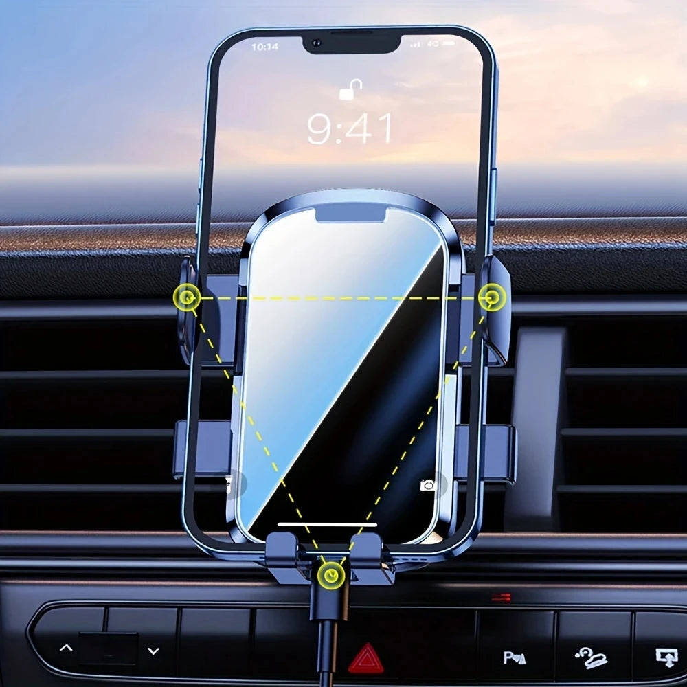 Car Phone Bracket- Automatic Gravity Multifunctional Universal Holder for Air Outlet Navigation