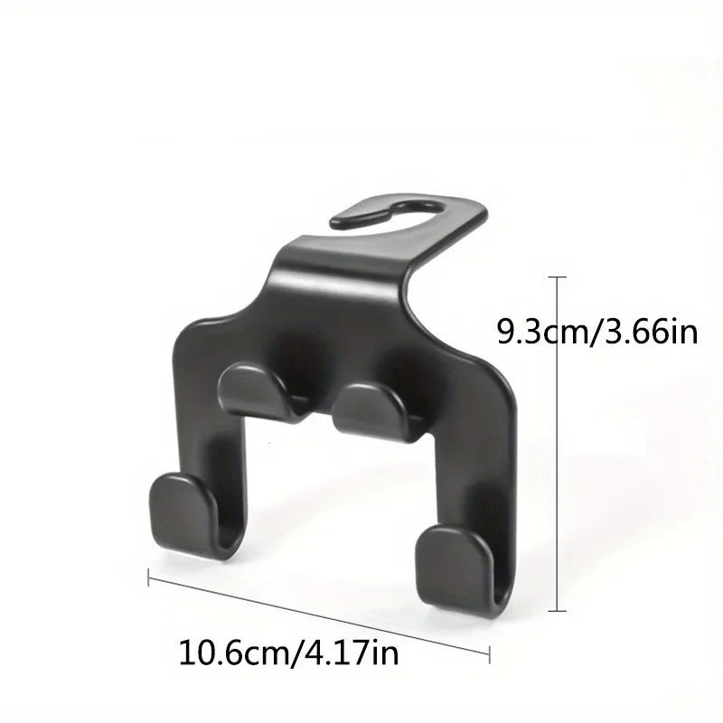 Portable Car Back Seat Holder Hanging Storage Phone Stand Universal Lazy Rear Seat Phone Headrest Stand Car Back Seat Hook Stand
