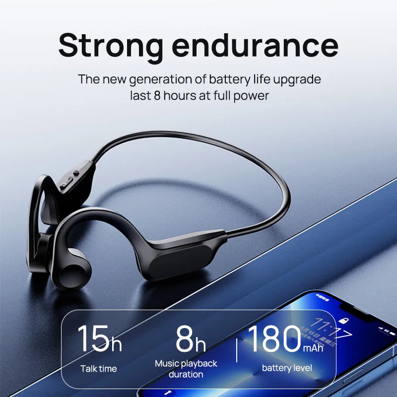 Earhook Type X7 Wireless Headphones Sports  Bluetooth Compatible Headset Hands-free with Microphone for Running Sports Earbuds