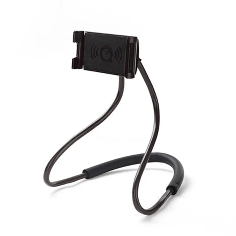 Phone Holder for Bed, Upgraded Neck Phone Holder Lazy Phones Stand 360°Rotation Gooseneck Phone Support Hands Free